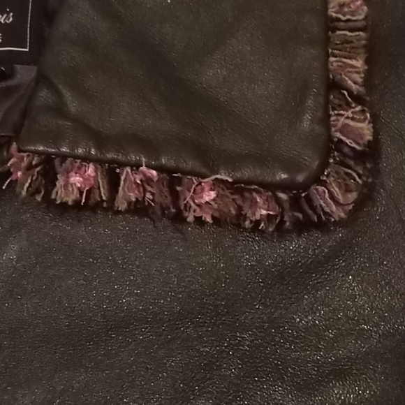 Terry Lewis classic luxuries leather jacket sz -xs - Picture 2 of 8